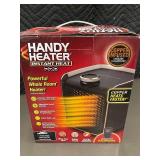 Handy Heater Instant Heat Pro Portable Space Heater 1500W Copper Infused Ceramic