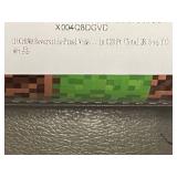 box c - Minecraft Pixel Camouflage Wallpaper Rolls - Reversible Pixel Vinyl - 78.5 sq ft (Lot of 2)