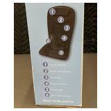 HealthTouch Massage Seat Topper - Soothing Heat & Vibration