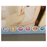 HealthTouch Massage Seat Topper - Soothing Heat & Vibration