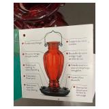Perky-Pet Vintage Hummingbird Feeder - Red Glass (Set of 3)