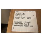 Case of 250 Lunch Boxes 8.75 x 4.25 x 4.25 inches