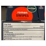 Roman Swipes 4% Benzocaine - 16 Wipes (8 Boxes)