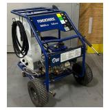 Powerhorse Gas Hot Water Pressure Washer with Propane Burner, 3600 PSI, 2.6 GPM #115177 Msrp $1,399.99