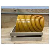 Encore Plastics Easy-Off Lid for 5-Gallon Pail, 12.12" MSRP $9.95 Each ( lot of 22 lids)