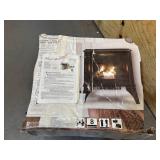 Pleasant Hearth Vent-Free Dual Fuel Gas Fireplace (read description )