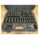 Klutch Drive Impact Socket Set MSRP $129.99 (missing one)