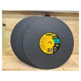 DEWALT 12 in. Masonry Cutting Wheel (lot of 9)