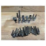 Husky, Kobalt, and random nut setters and screwdriver bits