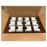 Hall China 7160AWHA Ivory (American White) Sugar Packet Holder / Caddy - 24/Case