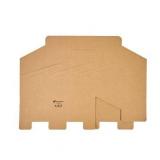 Restpresso Kraft Paper Altalena Drink Carrier - Fits 6 Cups - 11 3/4" x 7 3/4" x 9 1/2" - 100 count box (lot of 4 boxes)