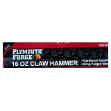 Plymouth Forge 16 oz Claw Hammer lot of 3