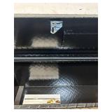 Northern Tool + Equipment Slim Low-Profile Crossover Truck Toolbox, 69in. x 12in. x 13in., Aluminum, Gloss Black, Paddle Latches #41867 $399.99