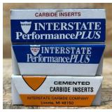 Carbide Inserts lot of 3