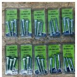 Needa Grade 5 Hex Had Cap Screws 1/4-20x1-1/2  lot of 10