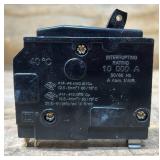 QO Single Pole Bolt On Miniature Circuit Breaker (120/240V, 20A, 10kA) lot of 9