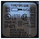 QO Single Pole Bolt On Miniature Circuit Breaker (120/240V, 20A, 10kA) lot of 9