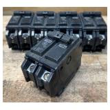 GE Miniature Circuit Breaker: THQL, 70 A, 120/240V AC, Single Phase lot of 5
