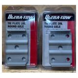 Ultra-Tow Spring Tie Plate for 3in. Round Axle Tubes #21536 Msrp $35.98 lot of 2
