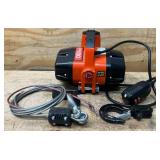 Ultra-Tow Portable Electric Winch, 120V, 1100-Lb. Horizontal and Vertical Capacity, Steel Cable, Brushless Motor #5689273 Msrp $224.99