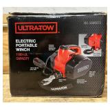 Ultra-Tow Portable Electric Winch, 120V, 1100-Lb. Horizontal and Vertical Capacity, Steel Cable, Brushless Motor #5689273 Msrp $224.99