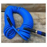 EADUTY 1/4  x 50  Polyurethane Recoil Air Hose Blue