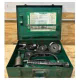 Greenlee 7310SB SlugBuster KnockOut Pinch Set For 1/2  thru 4  Conuit Designed for making clean quick holesMsrp $2,822.77