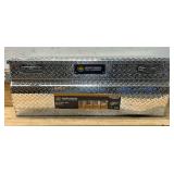 Northern Tool + Equipment Truck Toolbox, 47.75in. x 15.75in. x 20in. x 18in., Aluminum, Diamond Plate, Pull Handle Latches #41887 Msrp $369.99