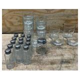 Random Glassware/Shakers lot of 25
