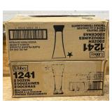 Libbey Flare Pilsner Glasses lot of 48