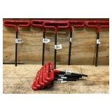 Eklind T-Handle Hex Wrench lot of 10