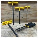 Ball End Wrench lot of 7