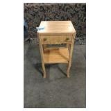 vintage nightstand with drawer