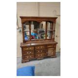 dresser with hutch