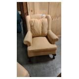 Arm chair with ottoman