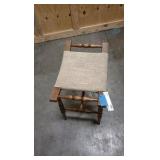 solid wood foot stool