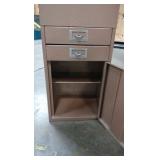 vintage file cabinet