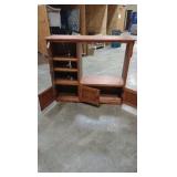 solid wood entertainment stand