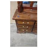 dresser with hutch