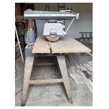 LG - Black & Decker Deluxe Power Shop Benchtop Saw - Used