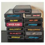 LL - Atari CX-2600 A Video Computer System with Paddles & Joysticks, Cartridges & Manuals