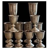 Pewter Goblets - Tall & Short (Two Sizes)