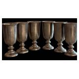 Pewter Goblets - Tall & Short (Two Sizes)