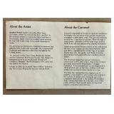 Stephan Hesser Our Fair Carousel Print - Minnesota State Fairgrounds 1914-1989, 25 x 30.5 in