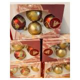 DR - Enchanted Forest Christmas Ornaments - SKU 2814044 - Red & Gold Baubles in Boxes