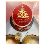 DR - Enchanted Forest Christmas Ornaments - SKU 2814044 - Red & Gold Baubles in Boxes