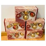 DR - Enchanted Forest Christmas Ornaments - SKU 2814044 - Red & Gold Baubles in Boxes