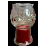 Pfaltzgraff Winterberry Hurricane Candle - 8 in