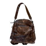 CLUCI Faux Leather Backpack & Purse with Handle