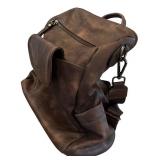 CLUCI Faux Leather Backpack & Purse with Handle